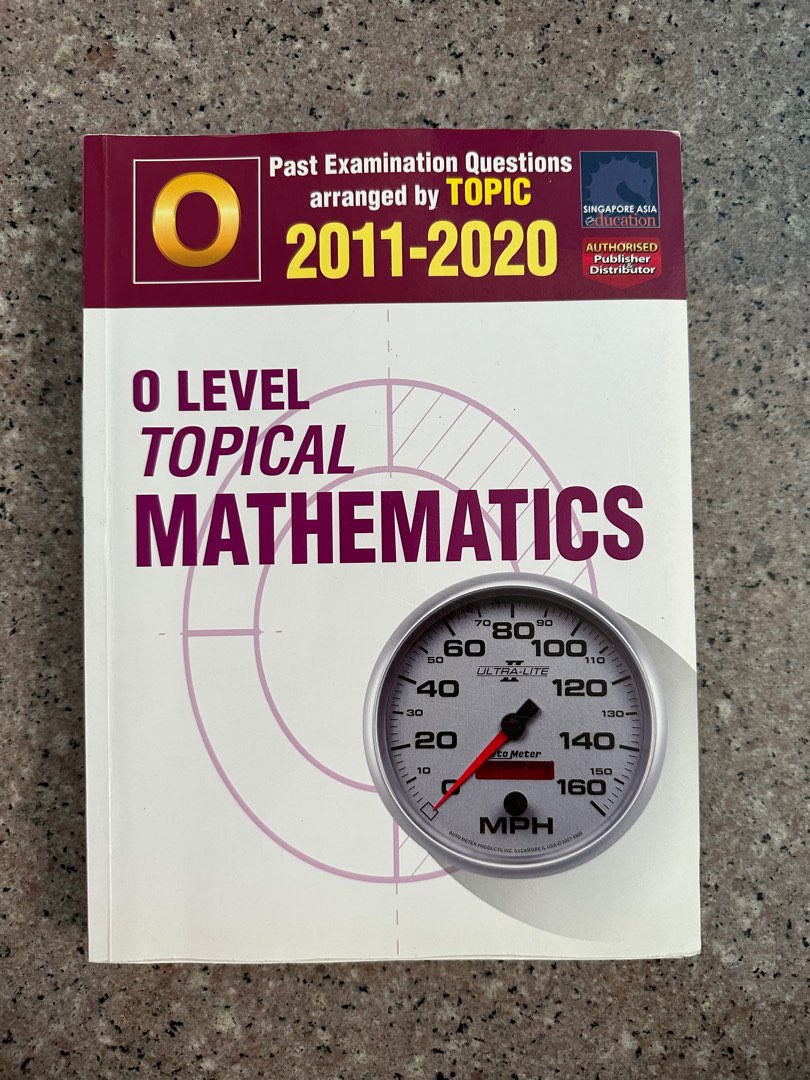 O Level Topical Math O Level Topical Mathematics TYS (2011-2020), Hobbies & Toys, Books ...