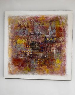 Oil Painting with wood frame 