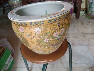 Old nyona Flower pot