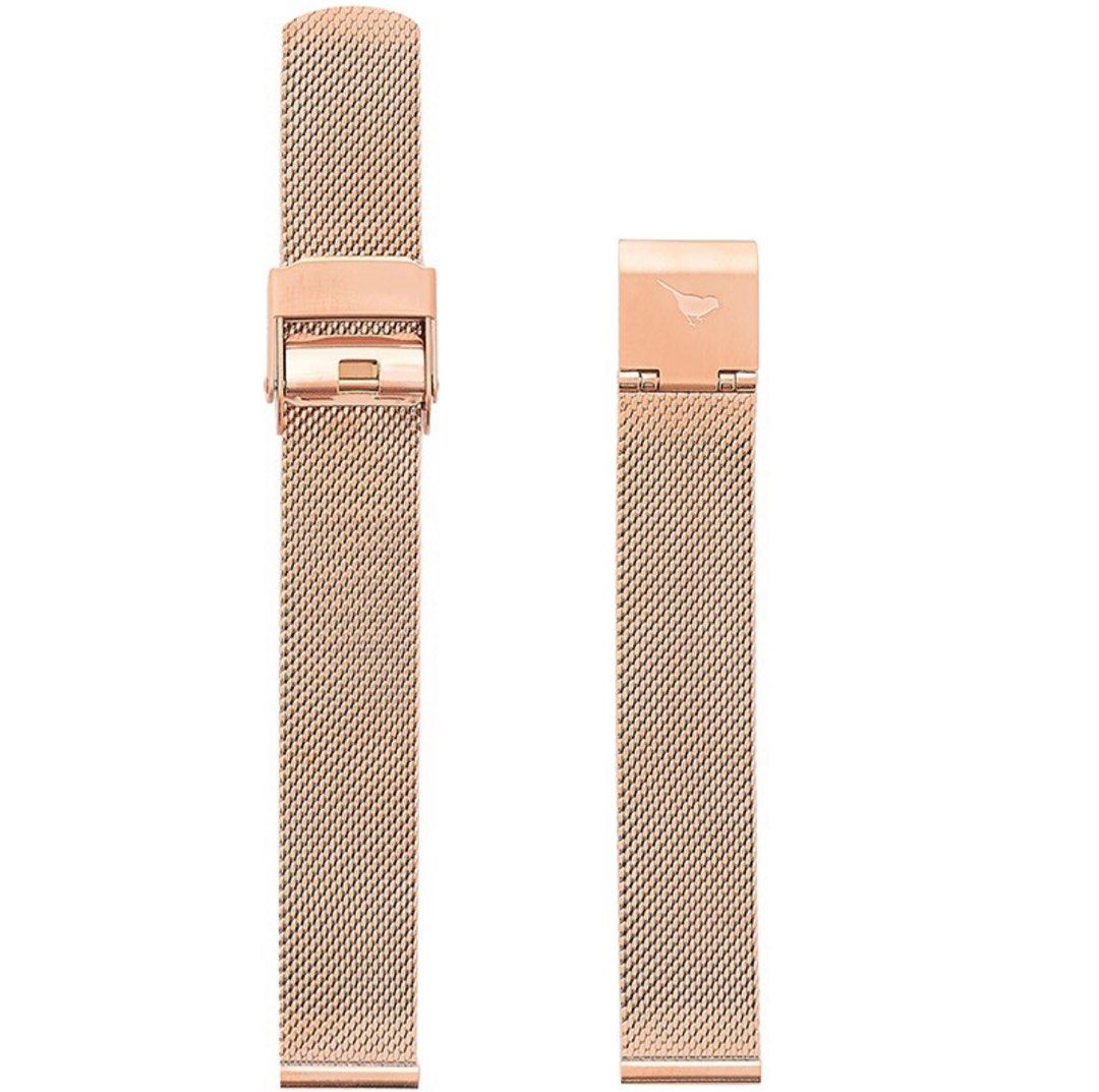 Midi dial rose gold mesh hotsell bracelet watch strap