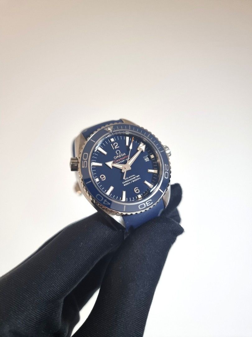 SEAMASTER PROFESSIONAL PLANET OCEAN 600M STEEL CASE BLUE DIAL main image 0