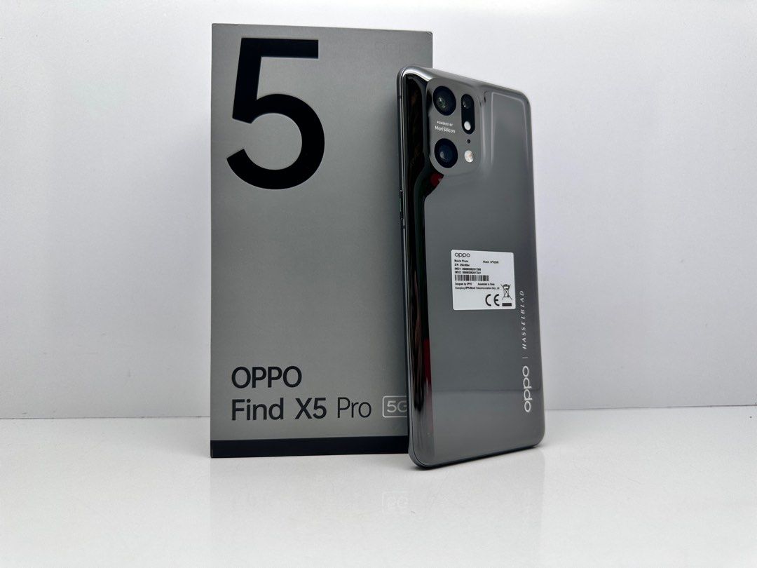 Oppo Find X5 Pro Glaze Black /Warranty until 20250109, Mobile Phones