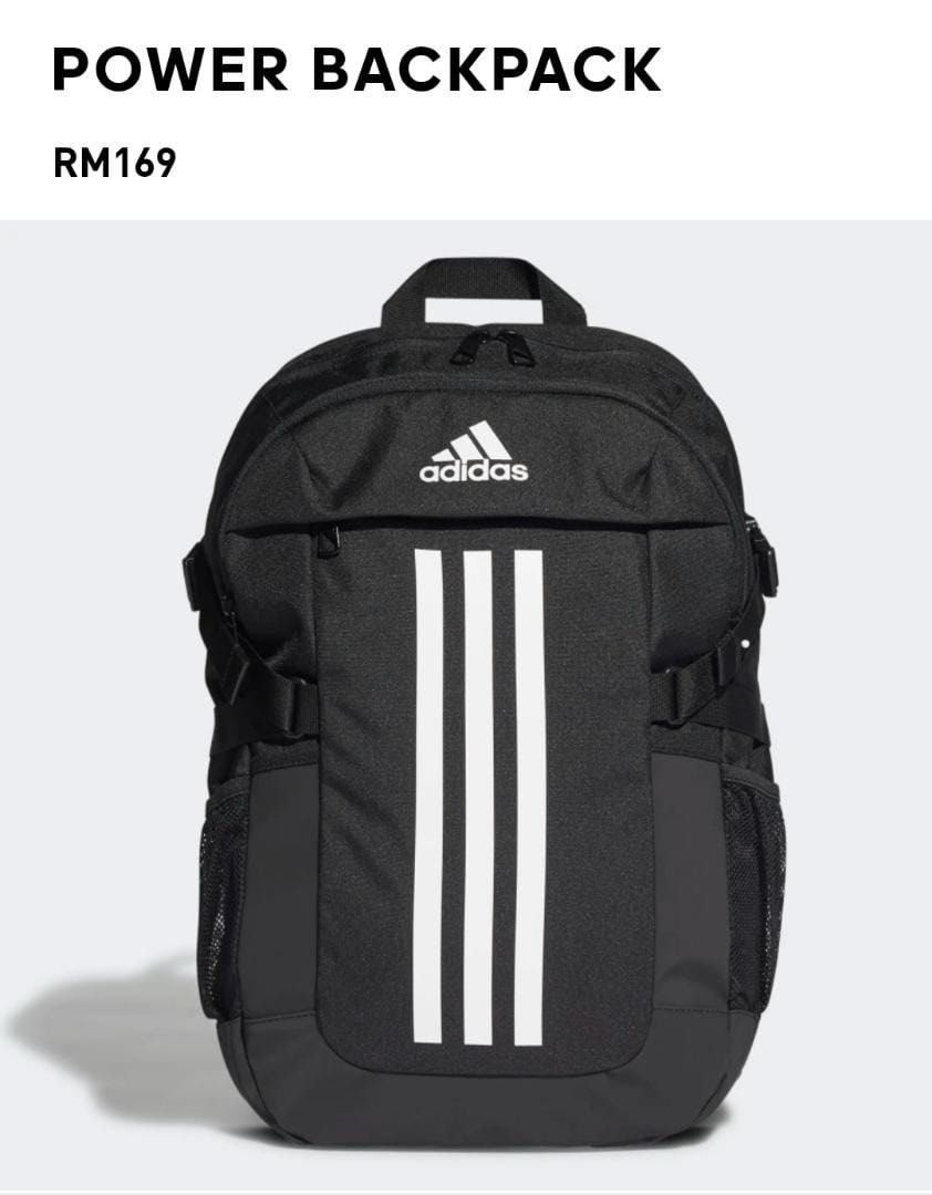 Original Adidas Backpack, Men's Fashion, Bags, Backpacks on Carousell