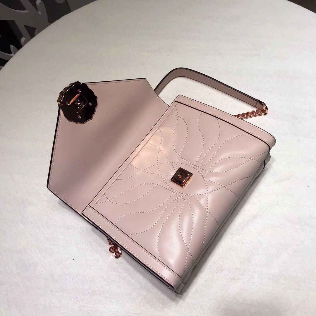 Whitney quilted 2025 leather shoulder bag