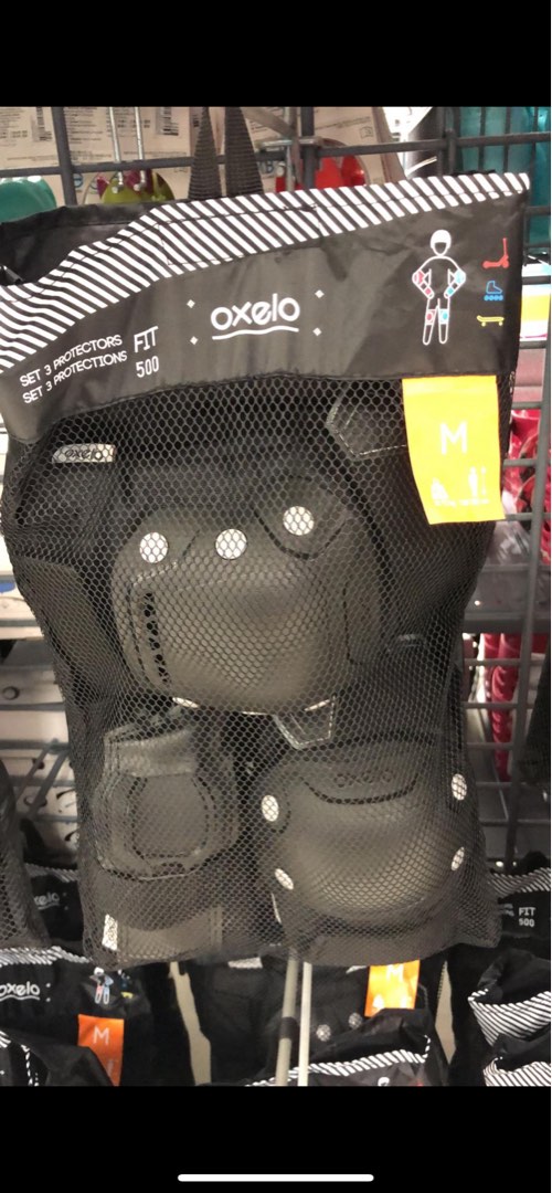 Oxelo Helmet and Pads SET, Sports Equipment, Other Sports Equipment and ...