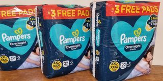 Pampers overnight pants