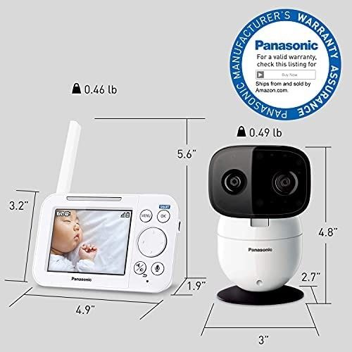 GHB Baby Monitor with Camera and Audio Pan-Tilt-Zoom Baby Camera