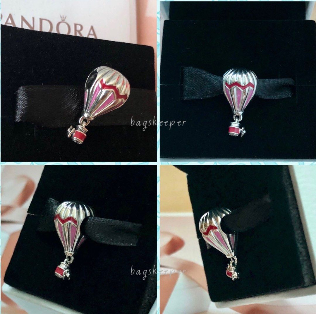 PANDORA Charms for Bracelet Necklace I Red Hot Air Balloon