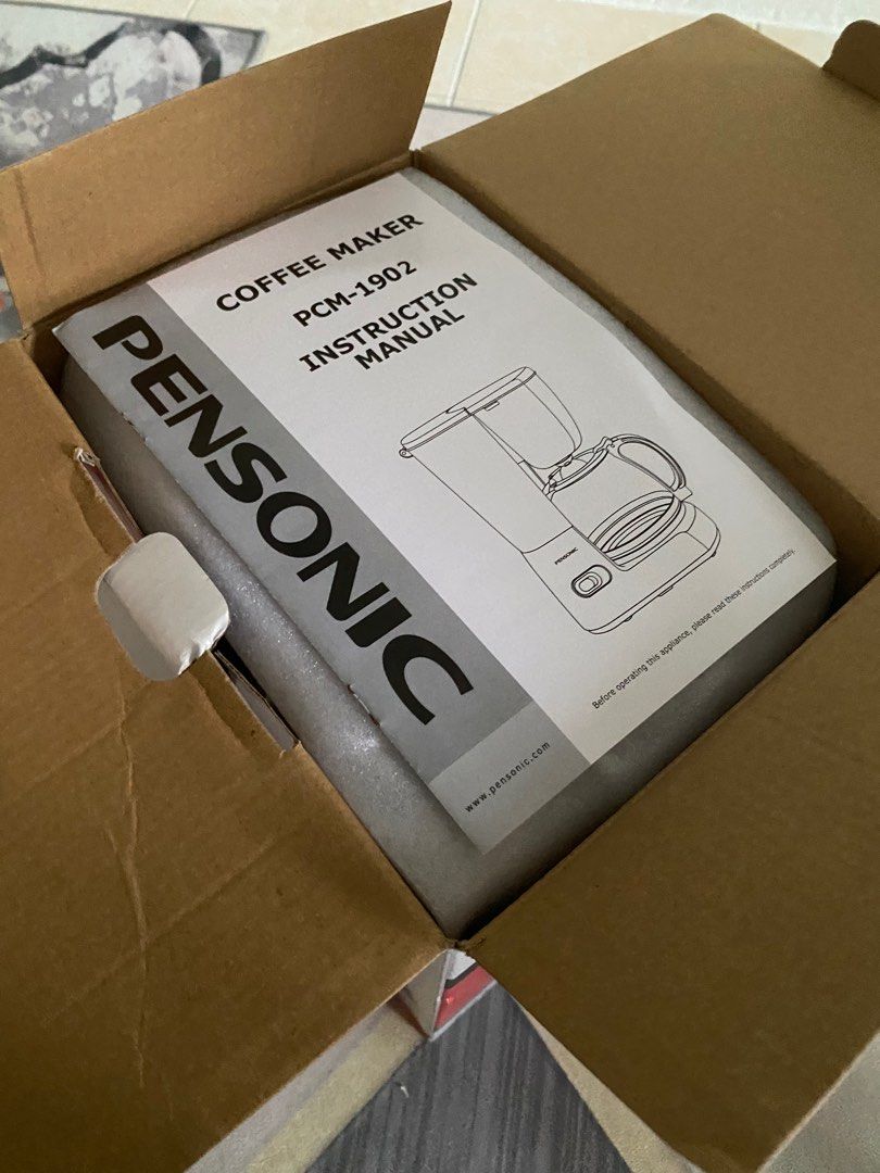 PENSONIC COFFEE MAKER PEMBANCUH KOPI JUG LUTSINAR, TV & Home Appliances, Kitchen Appliances