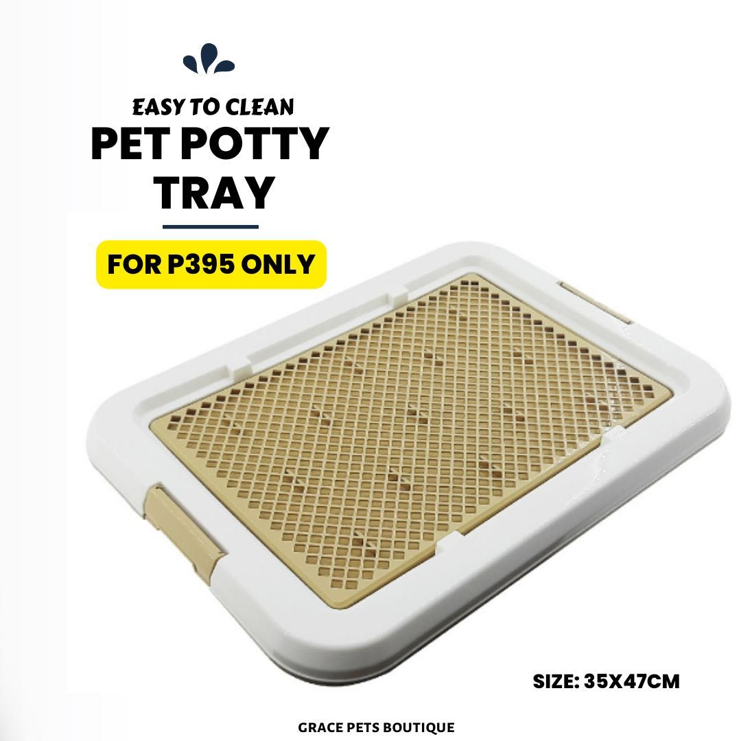 Pet Potty Training Tray Dog Potty Training Tray Mat on Carousell