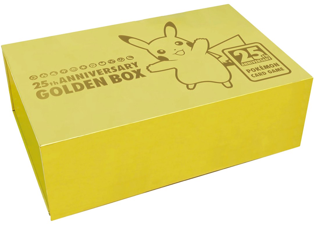 現貨)日版Pokemon TCG 25th Anniversary Golden Box Set Japan Limited