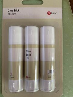 POP Bazic Glue Stick 8G, 3Pcs Per Pack, 10 Packs