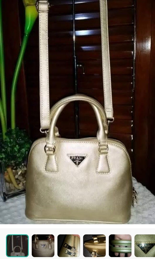 Prada 2way bag, Luxury, Bags & Wallets on Carousell