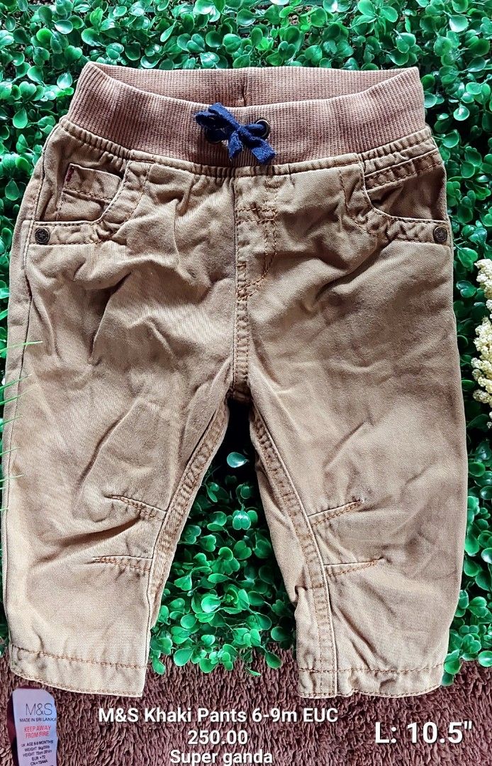 Preloved Baby Boy Khaki Pants on Carousell