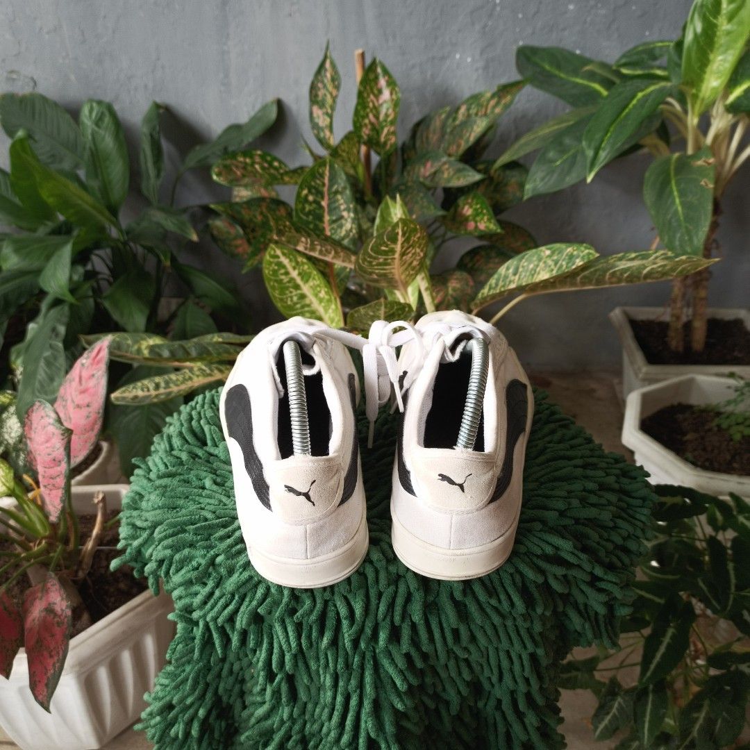 Puma Smash V2 Vulc Canvas second, Fesyen Pria, Sepatu , Sneakers di  Carousell