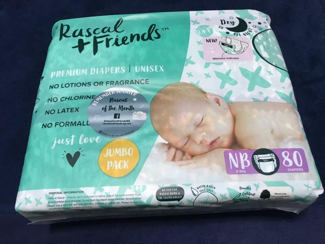 Rascal and Friends Diaper (Newborn size), Babies & Kids, Bathing