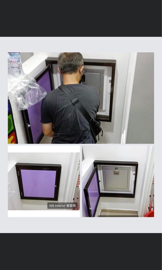 Rubbish chute replacement HDB & Condominium / rubbish chute box up cover62863093685251111