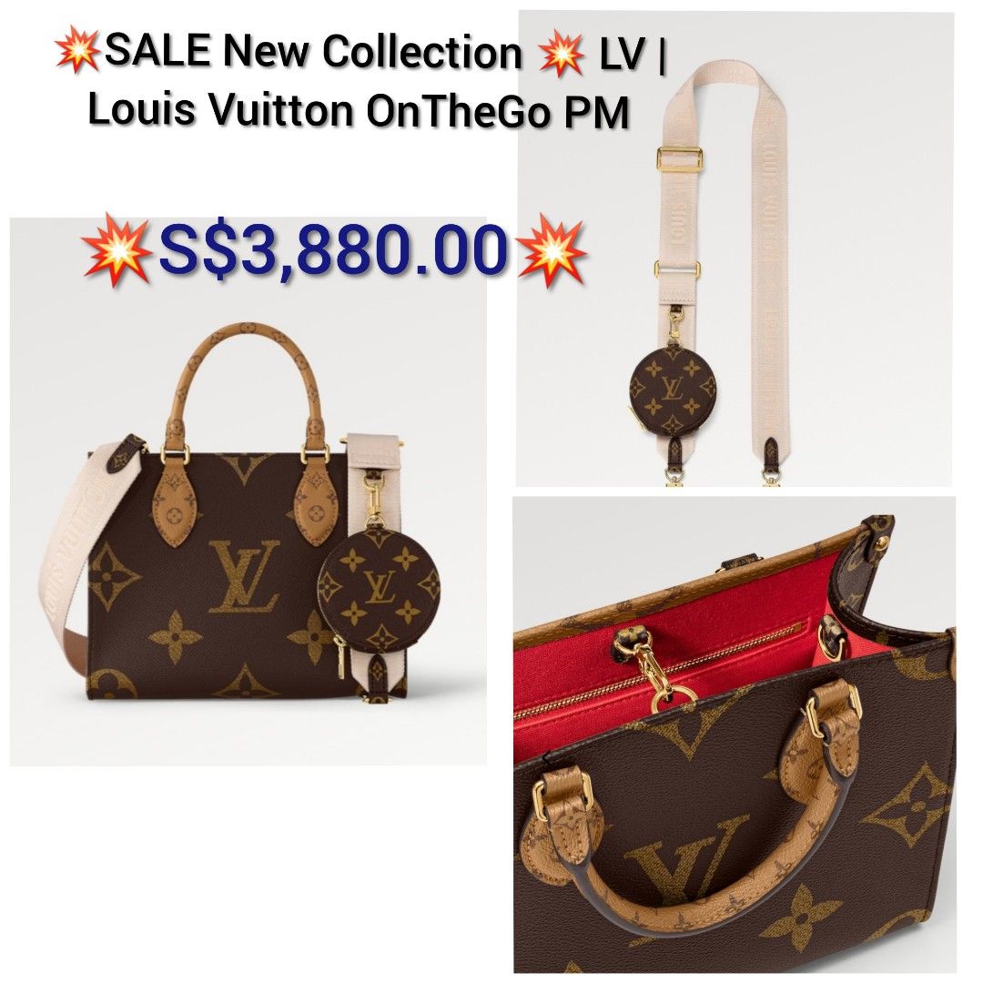 Louis Vuitton LV ON THE GO PM, Luxury, Bags & Wallets on Carousell