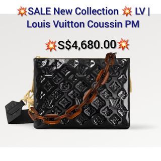 Louis Vuitton M23618 LV Ski Coussin PM , Black, One Size