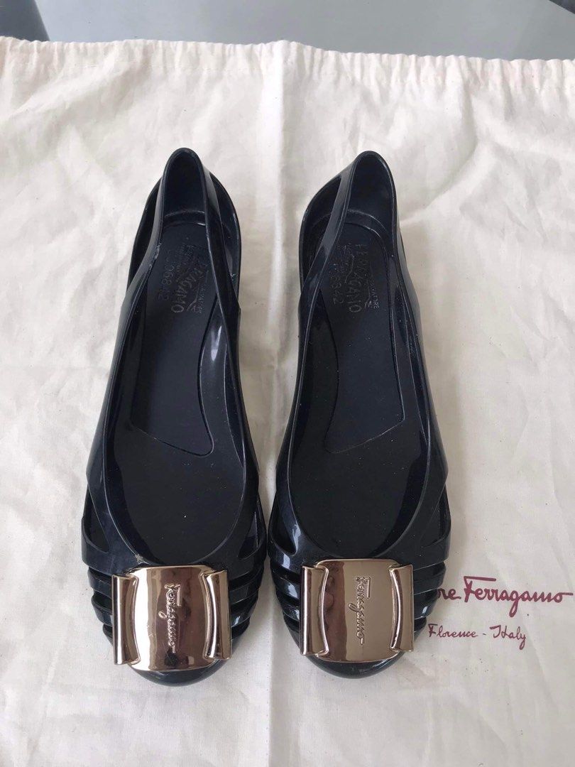 salvatore ferragamo jelly shoes original
