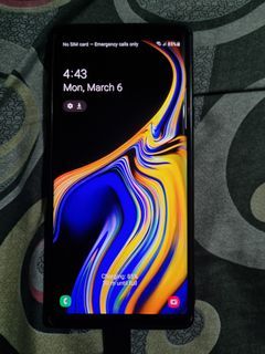 Samsung Note 9  6gb/128gb