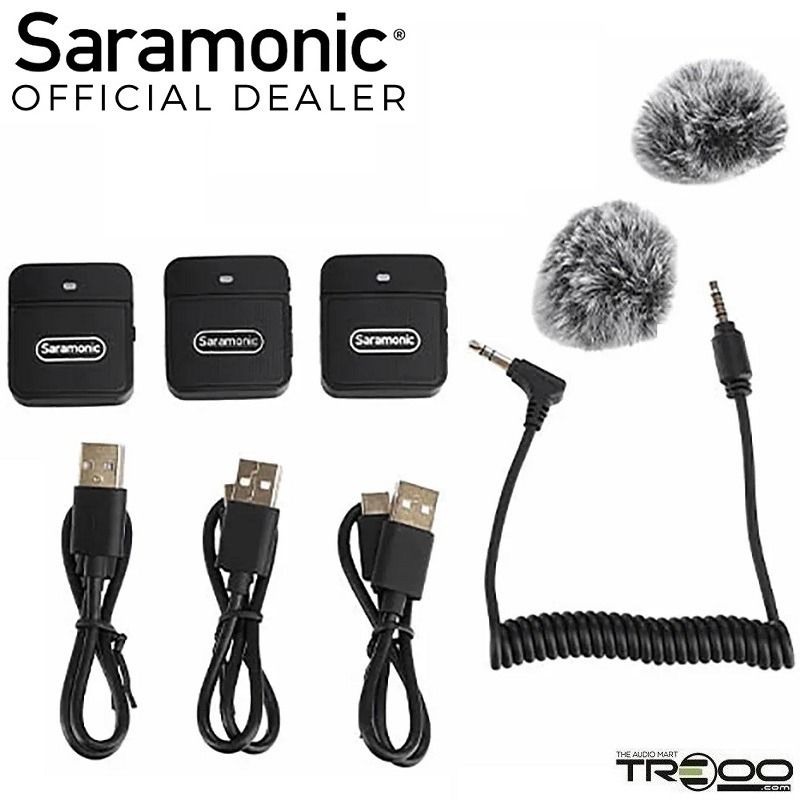 [Official]($8 Cashback!) Saramonic Blink100 B2 Dual-Channel Wireless Microphone System63222269774337113