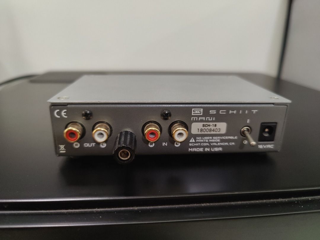 Schiit Mani Phono Preamp, Audio, Other Audio Equipment on Carousell
