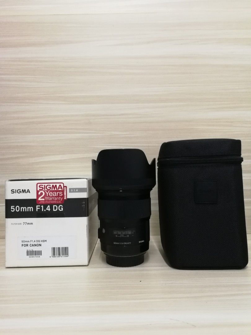 商品の状態が良い SIGMA 50mm F1.4 DG HSM Art for CANON
