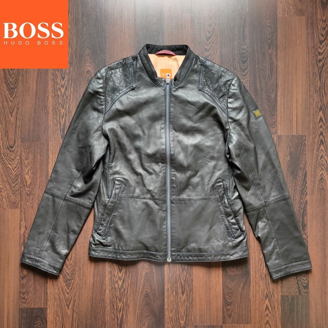 SIGNATURE LEATHER JACKET COLLECTION | Boss Schott (Category: Coats, Jackets and Outerwear) located in Cebu City. Submitted by denimholic (Listing ID 1219863173, Image 2). Description: 🏍️Authentic Preloved Leather Jacket Collection ‼️INTEREST CHECK‼️ ▫️HUGO BOSS Brown : Large, P8.5k ▫️HUGO BOSS Black : Medium, P9.5k ▫️ALPHA INDUSTRIES : Large, P10.5k ▫️TIMBERLAND Brown : Medium, P8.5k ▫️SCHOTT Black : Medium, P12.5k ▫️STRELLSON Brown : Medium, P4