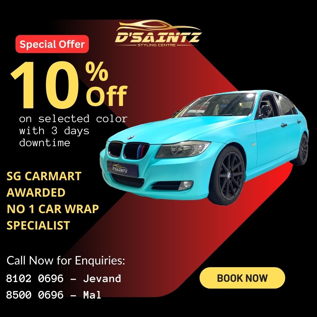 Singapore Best Car Wrap, Car Accessories, Car & Services on
