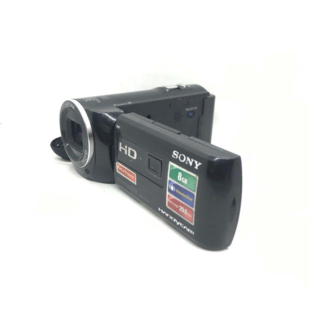 Sony Handycam HDRPJ230 with projector, Photography, Video Cameras on