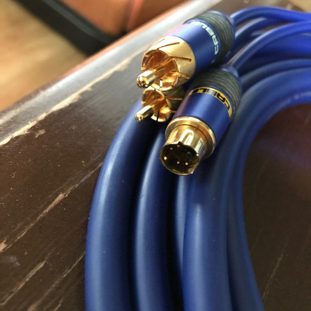 Sony PlayStation 2 PS2 / PS3 monster svideo cable, Video Gaming