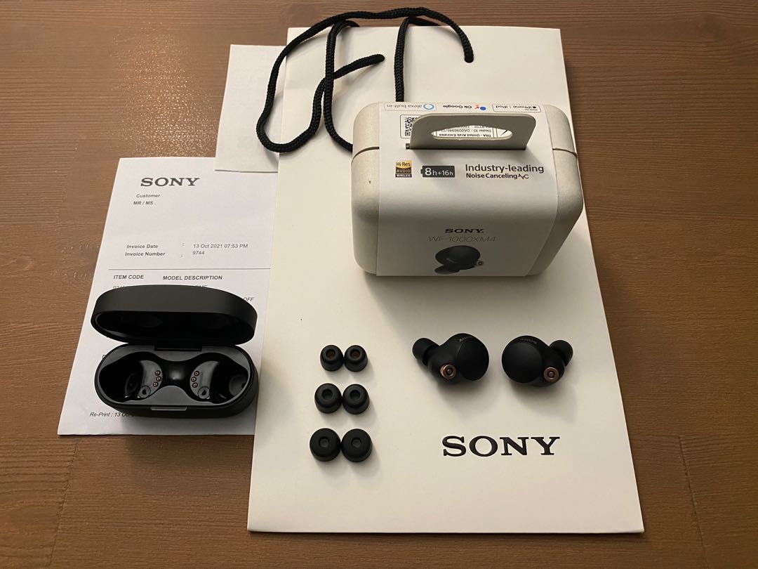 Sony WF-100XM4, Audio, Earphones on Carousell