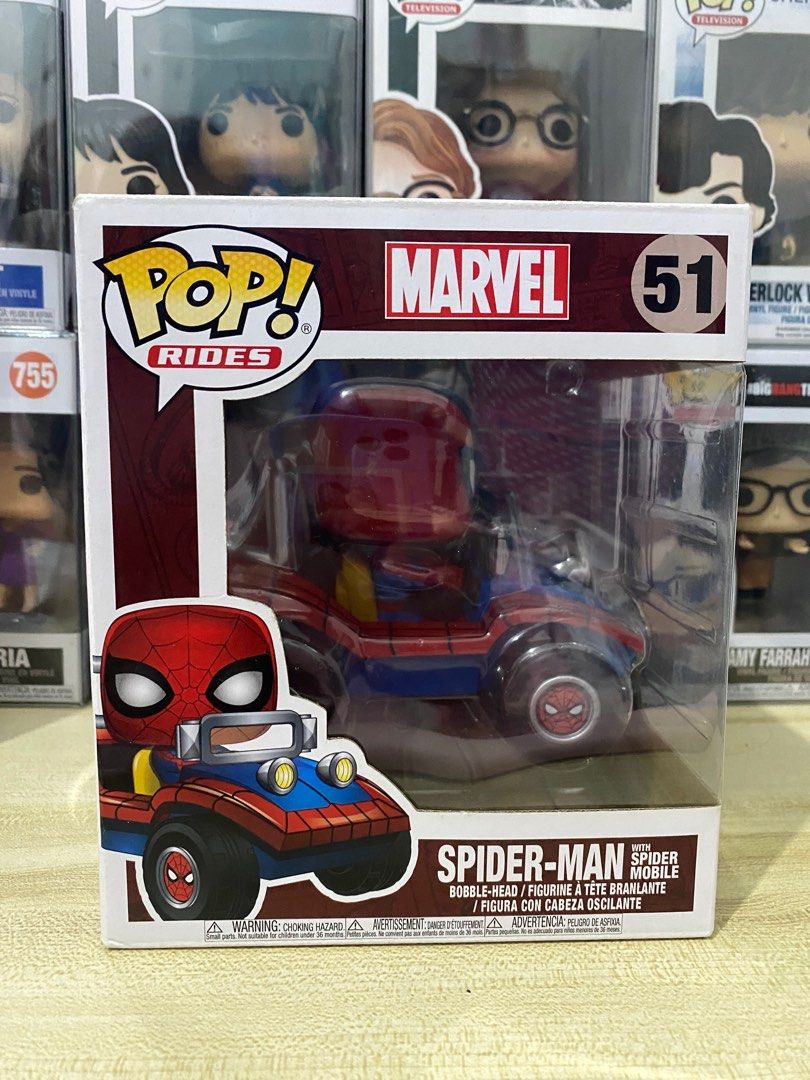 Spiderman with spider store mobile funko pop