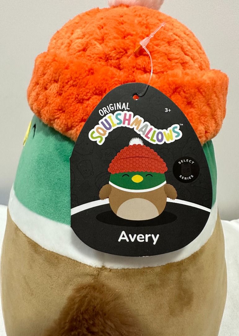 Squishmallows Avery the Mallard Duck Select Series on Carousell