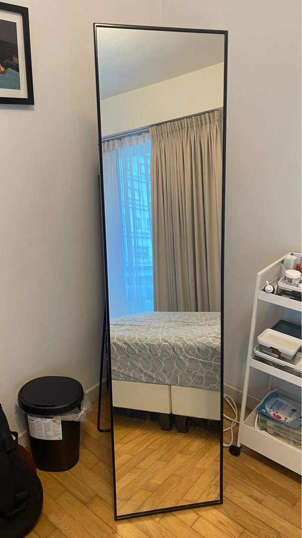 Standing Mirror IKEA Karmsund, Furniture & Home Living, Furniture