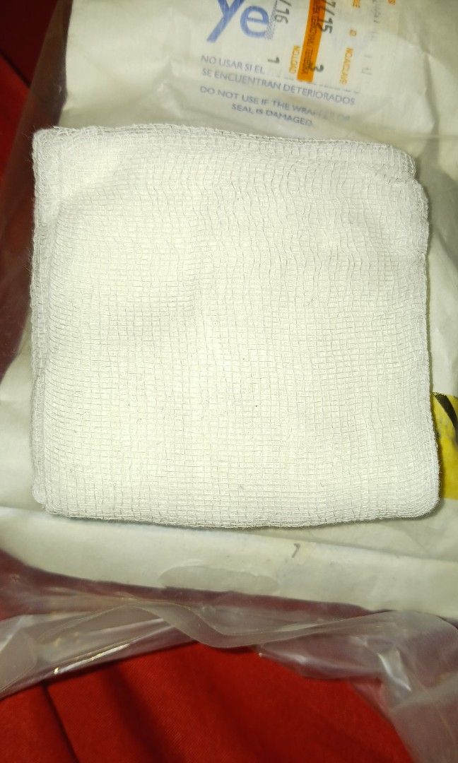Sterile Gauze swab + cotton balls, Health & Nutrition, Medical Supplies