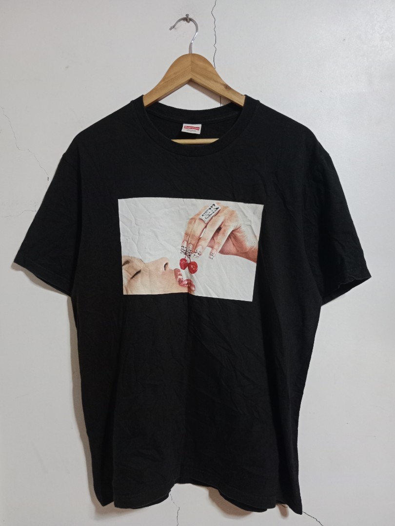 Supreme Cherries tee, Men's Fashion, Tops & Sets, Tshirts & Polo