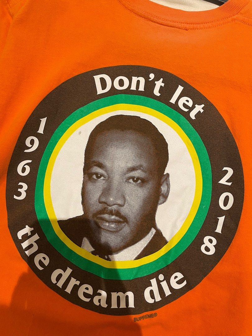 Supreme mlk shirt hot sale