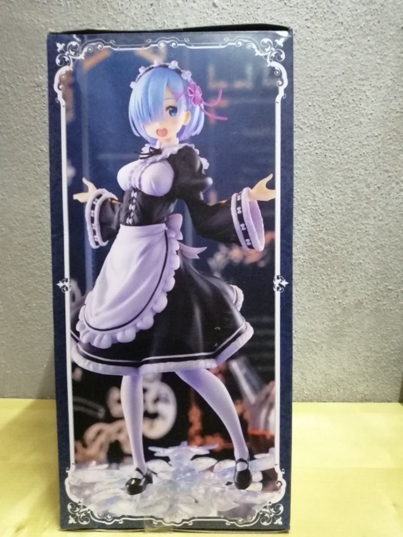  Taito Re:Zero Winter Maid Rem - Colorful Anime PVC Doll -  ARTIST MASTERPIECE, 8 Tall : Toys & Games