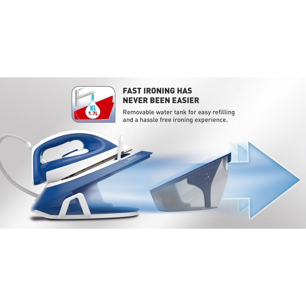 Tefal steam generator iron (express compact), TV & Home Appliances