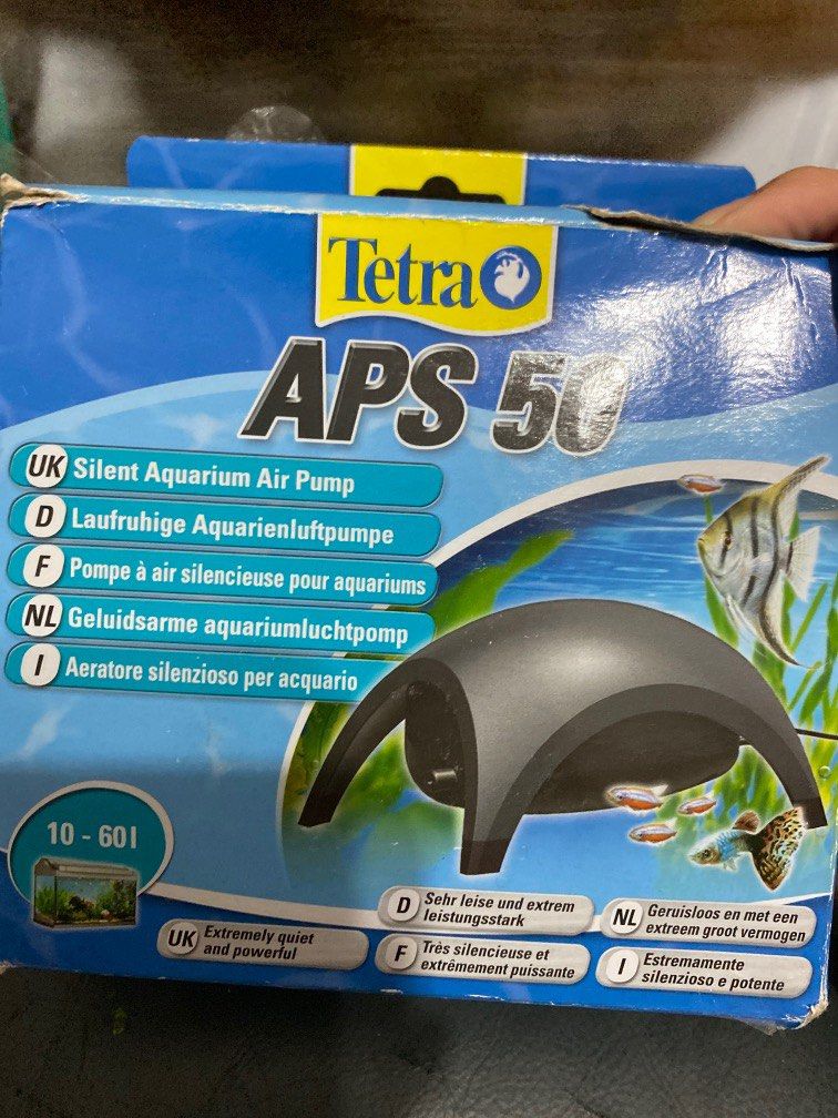 TETRA APS 50 silent air pump, Pet Supplies, Homes & Other Pet
