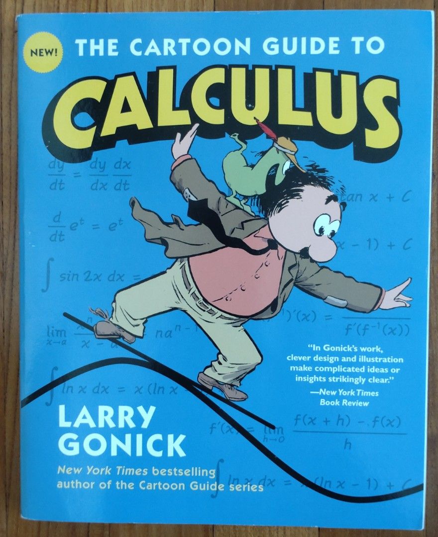 The Cartoon Guide to Calculus, 興趣及遊戲, 書本 & 文具, 教科書 - Carousell