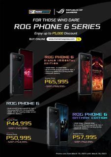 The ROG Phone 6 Series is the latest incarnation of world-beating gaming phone💥💥