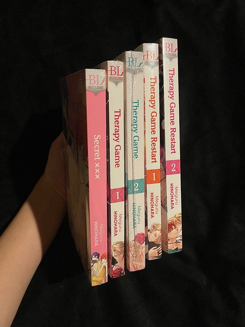 Therapy Game Manga Collection by Meguru Hinohara, Hobbies & Toys, Books