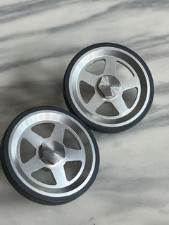 Ti parts ezy wheels silver 66mm