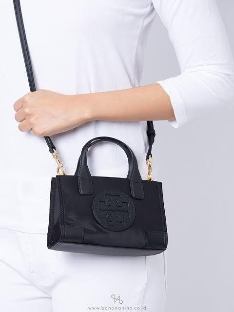 Tory Burch Ella Micro Tote Bag, Luxury, Bags & Wallets on Carousell
