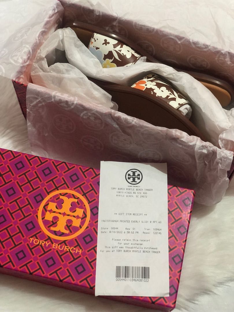 Tory Burch Everly, Women's Fashion, Footwear, Flats & Sandals on Carousell