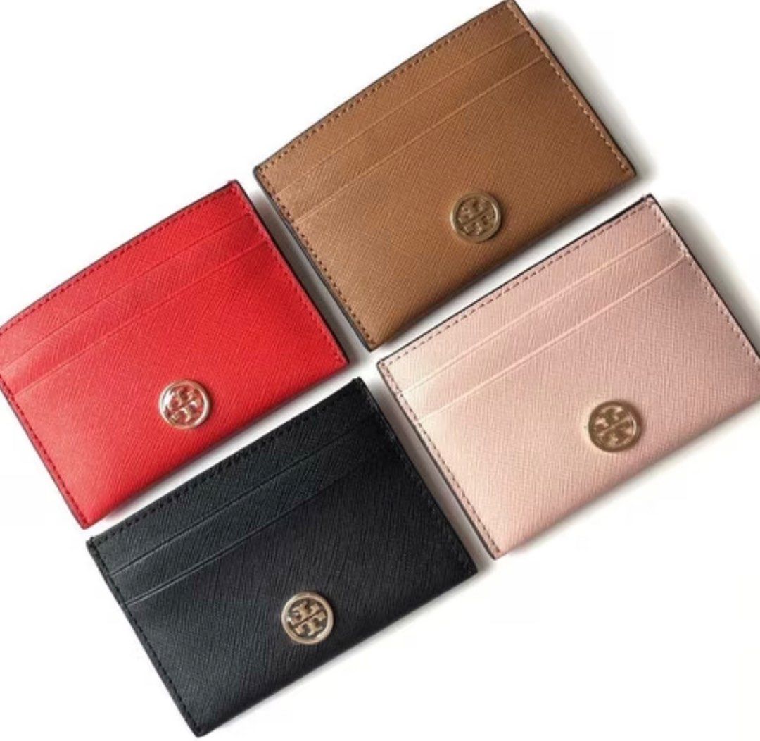 Tory Burch Robinson Card Case Cardholder Card Holder Women, Women's  Fashion, Bags & Wallets, Wallets & Card holders on Carousell