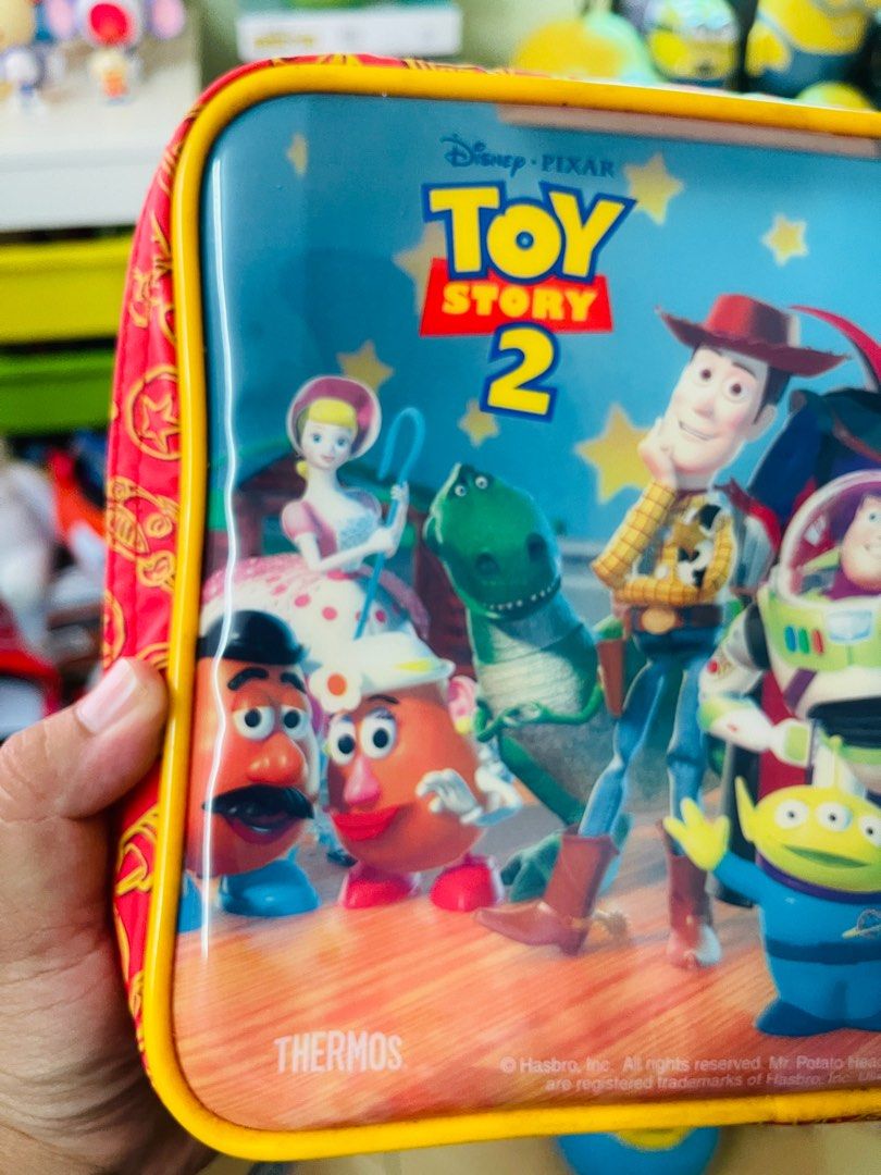 TOY STORY 2 Thermos Lunchbox WITH Thermos Never Been Used 